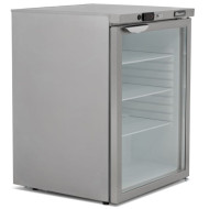 Blizzard UCR140CR Glass Door Under Counter Fridge