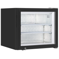Tefcold UF50G Black Counter Top Display Freezer