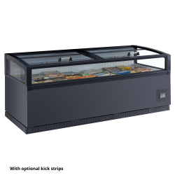Arcaboa View 250CF VS Sliding Lid High Vision Freezer/Chiller