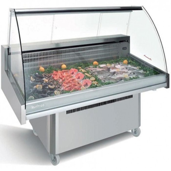 Infrico VML1500 1642mm Wide Fish Display Serve Over Counter