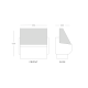 Blizzard Zeta100 1.05m Slimline Serve Over Counter