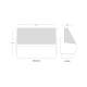 Blizzard Zeta150 1.5m Slimline Serve Over Counter