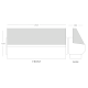 Blizzard Zeta250 2.5m Slimline Serve Over Counter