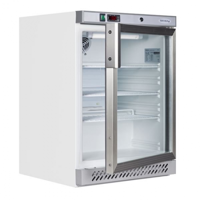 Tefcold UR200G 130 Litre Single Door Undercounter Display Fridge